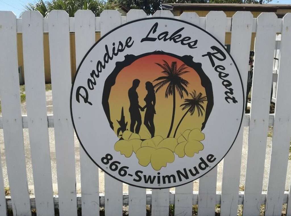 Paradise Lakes Resort, a clothing optional resort in Lutz, Florida